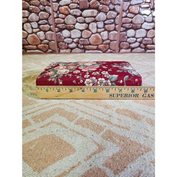 Fabric Travel Jewelry Box Small Compact Case Jewelry Traveling Case Vacation Cas - Picture 4 of 6